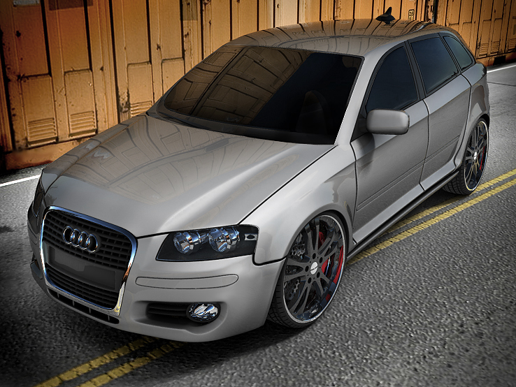 audi exterior render