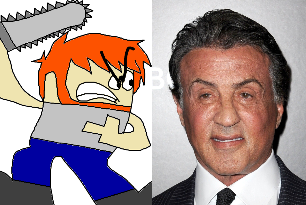 Sylvester Stallone As Rando by trey2020 on DeviantArt