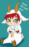 chibi Gaara by naruslittlefoxy