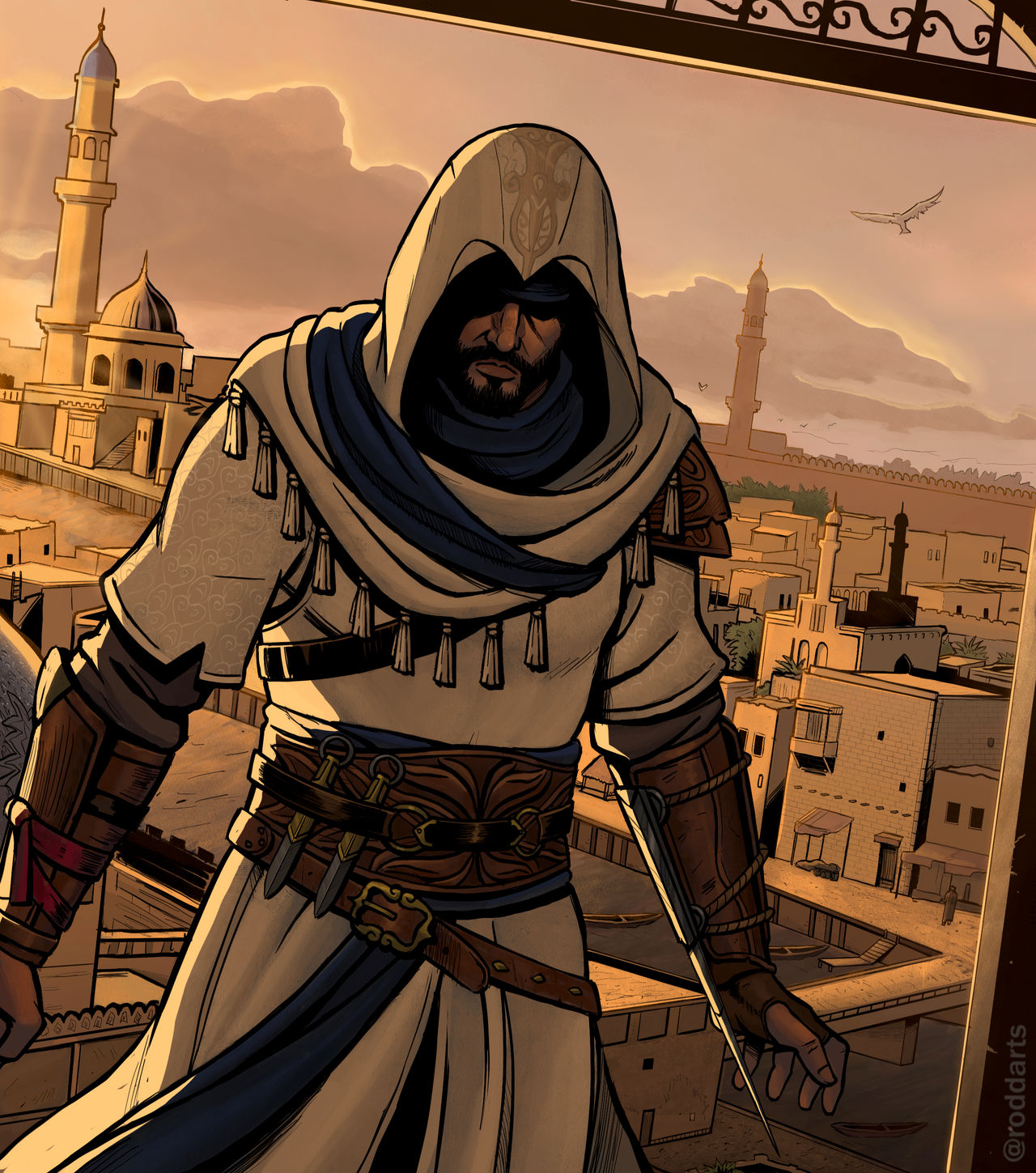 Basim Basim fanart by Roddarts on DeviantArt