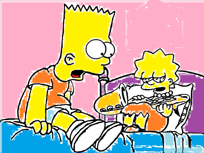 lisa and bart