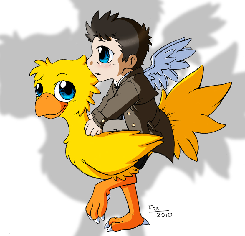 Castiel and Chocobo