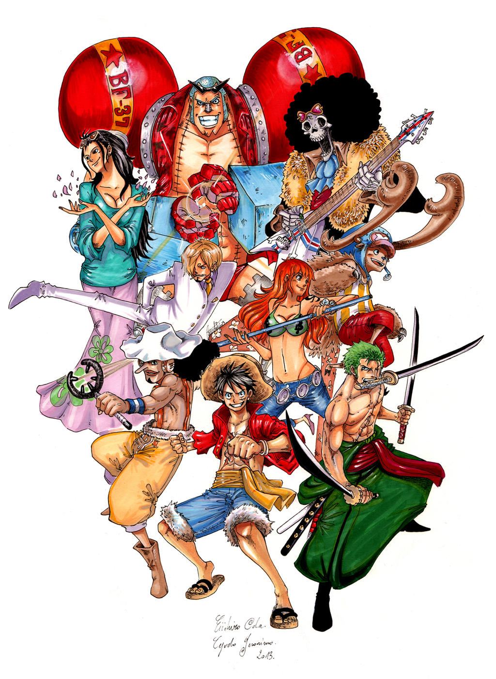 One piece : 2 years later