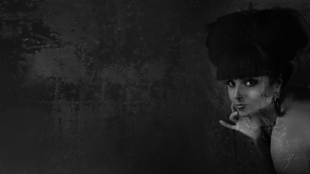 Xiannu - bw by miravisu