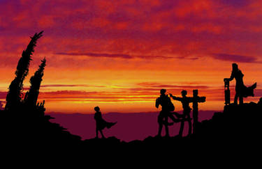 Trigun Sunset