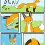 Blushing Blossoms Stupid Fox