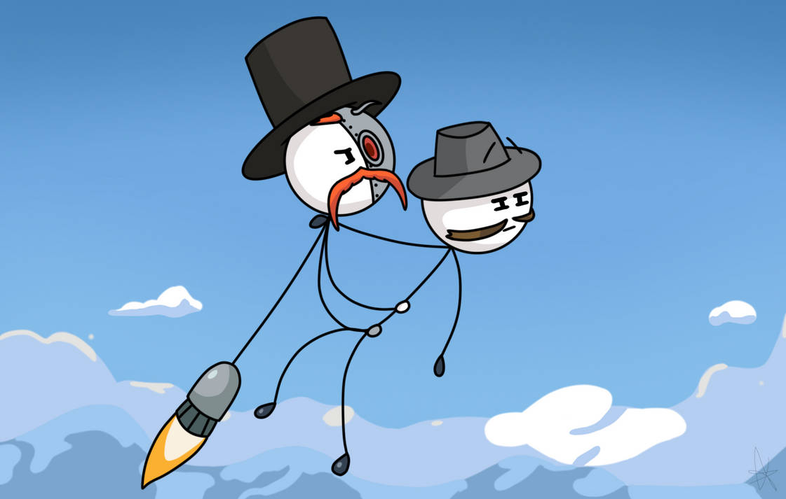 Reggie Rhm Redraw - Reginald and RHM by MlpStarluck9924 on DeviantArt