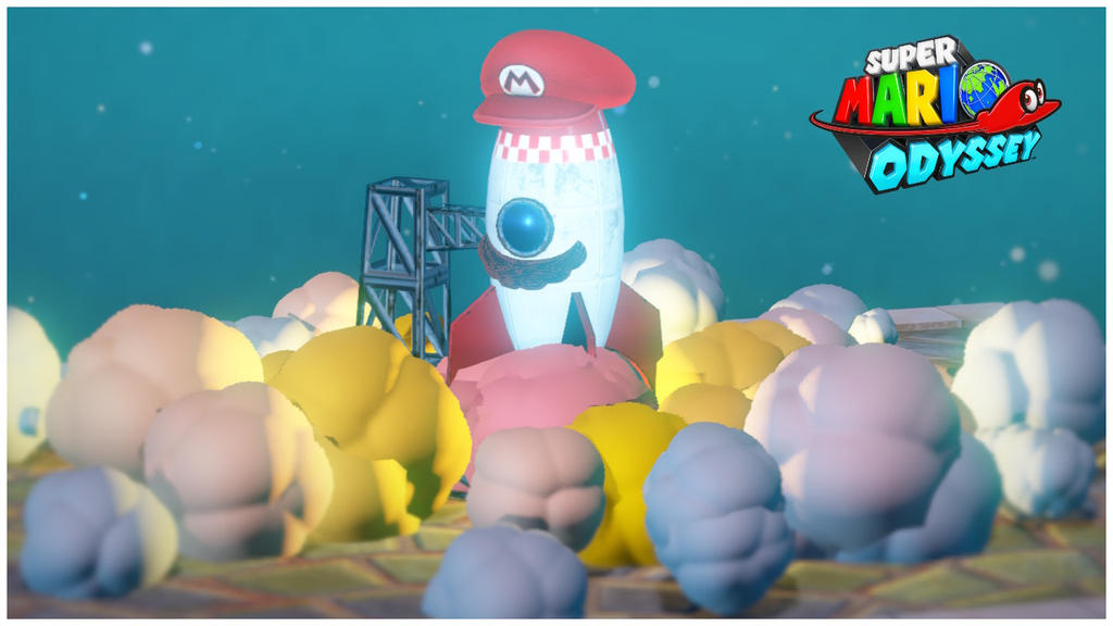 Super Mario Odyssey: Rocket Mario by Snowy-Eevee on DeviantArt