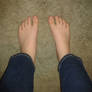 Zoe's feet contribute 2