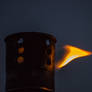 Warming flames