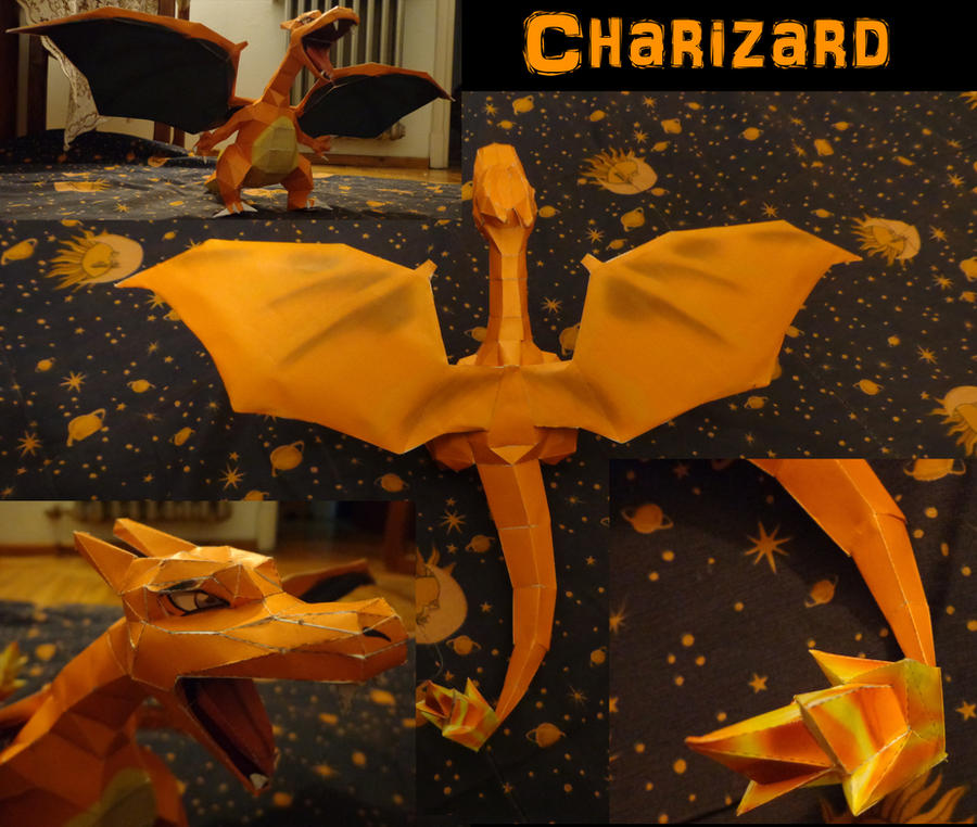 Harizard Craft Papercraft Charizard by Tobiisabadboy2 on DeviantArt