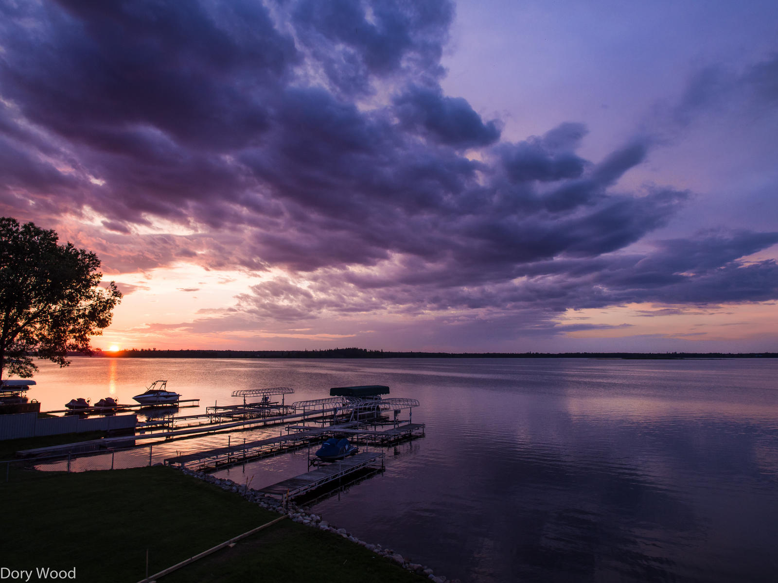 Lakeside Sunset