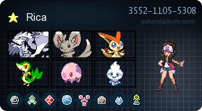 My Pokemon White team