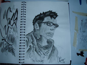 Inked Self Portrait