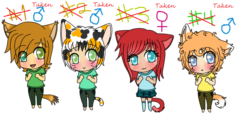 Adoptable Nekos CLOSED