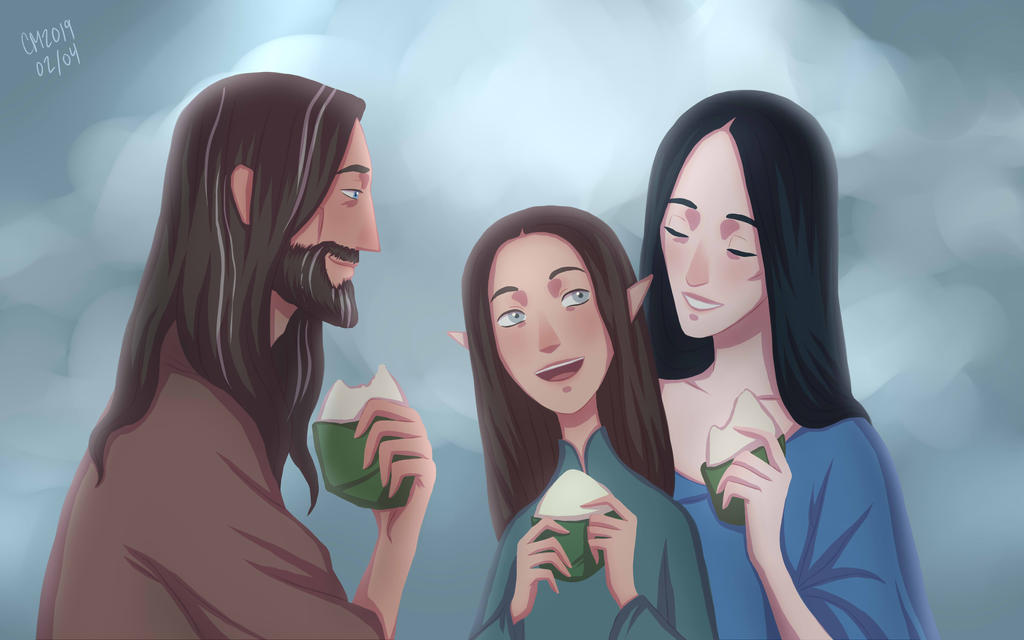 Lembas Picnic by ArlenianChronicles
