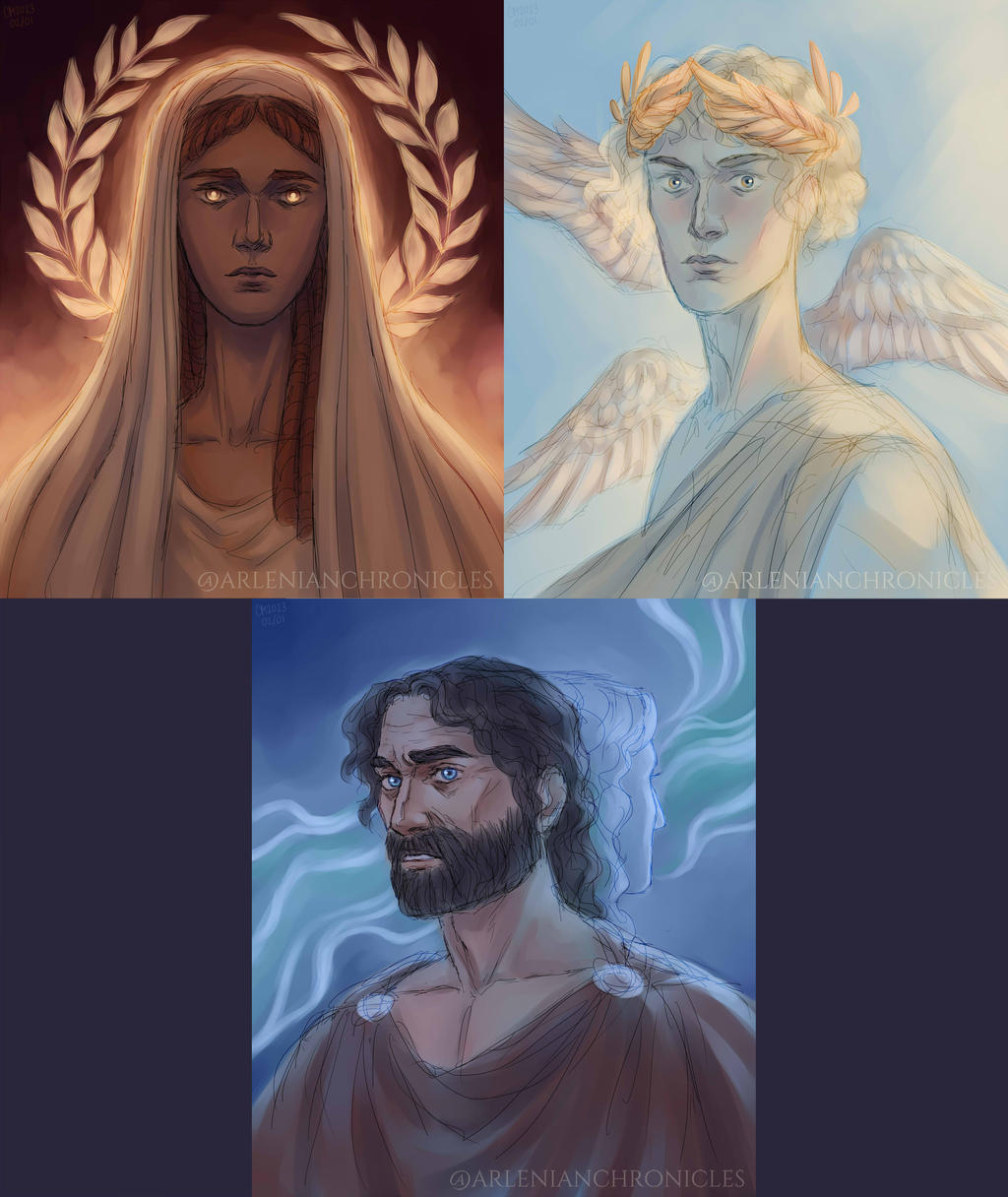 Roman Portraits pt1 by ArlenianChronicles on DeviantArt