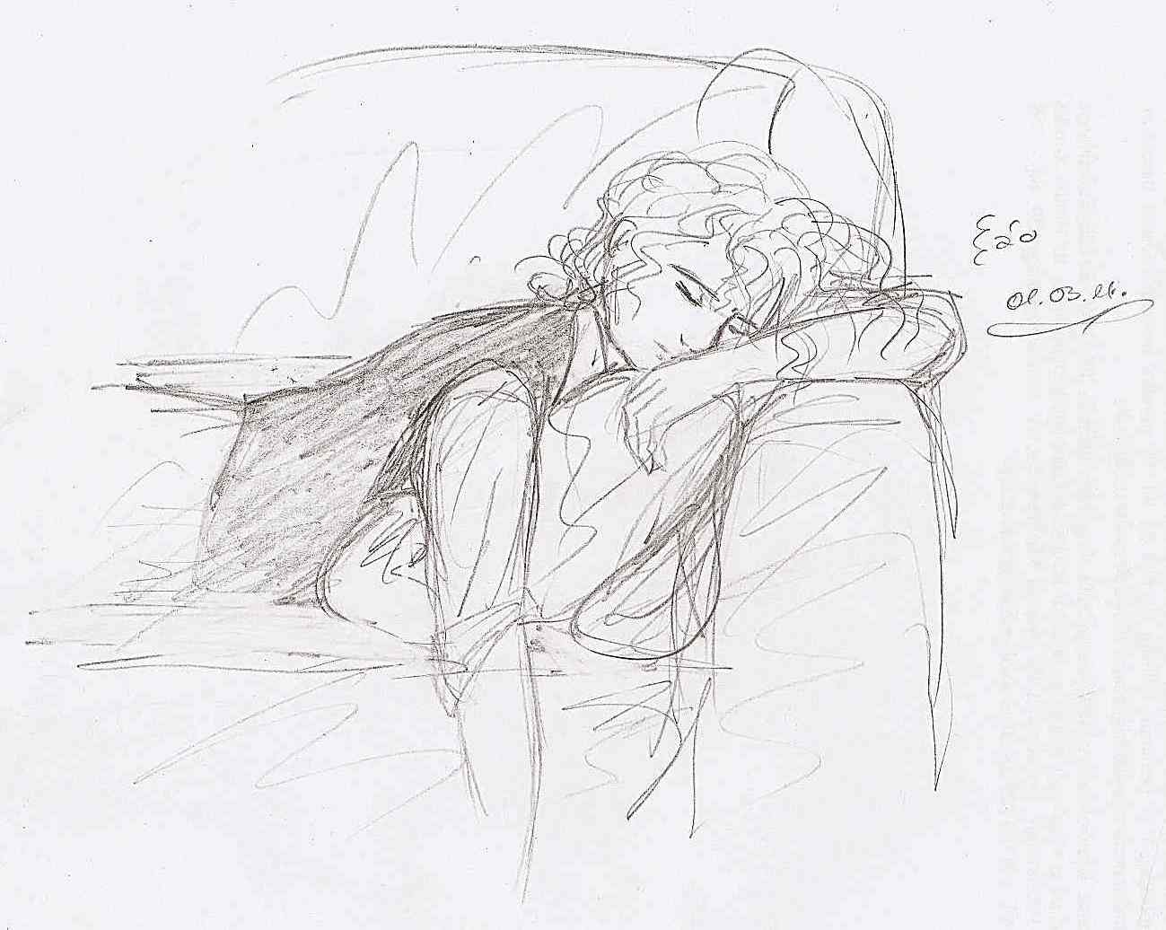 Enjolras - sleeping