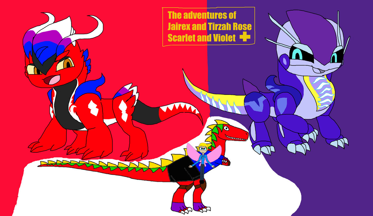 Jairex Razor Jairex and Tirzah rose + Scarlet and Violet by chin111 on DeviantArt