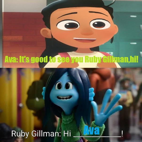 Ruby Gillman meet Ava by chin111 on DeviantArt