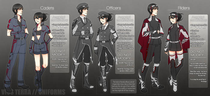 Vios Terra ::: Uniforms