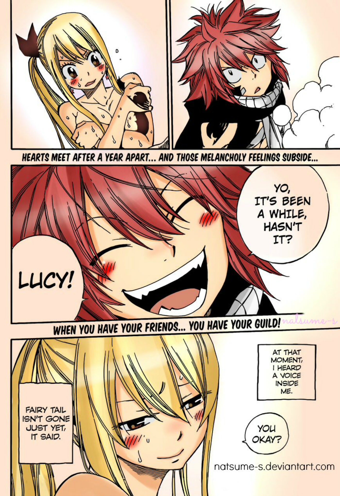 Fairy tail~ Natsu y lucy