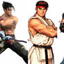 Jin, Ryu and Kyo
