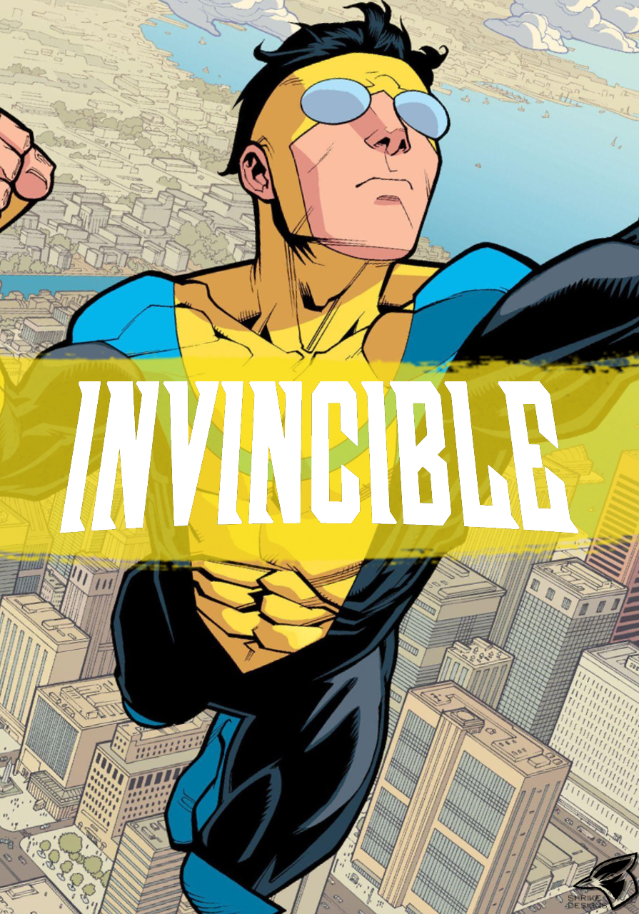 INVINCIBLE (Paint Streak Poster - Comic Version 1) by SunnyJay9 on ...