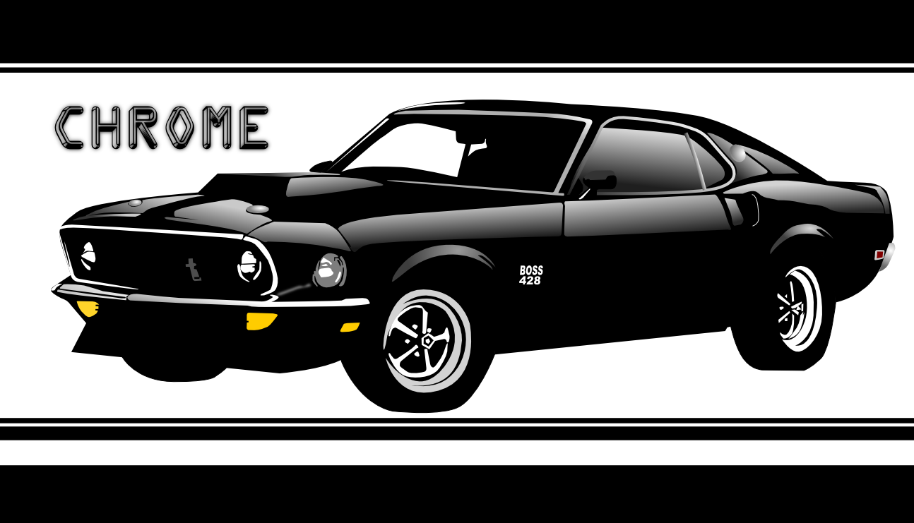 Boss Hemi Mustang