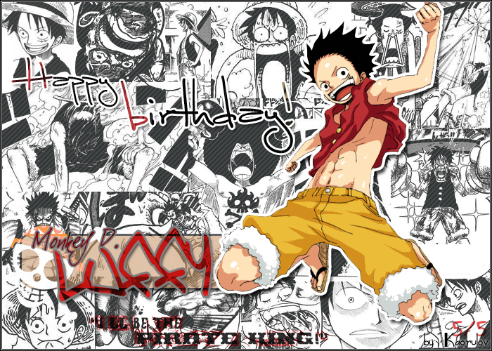 OP - Happy birthday Luffy