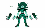 Thorn the Crystal Gem redesign