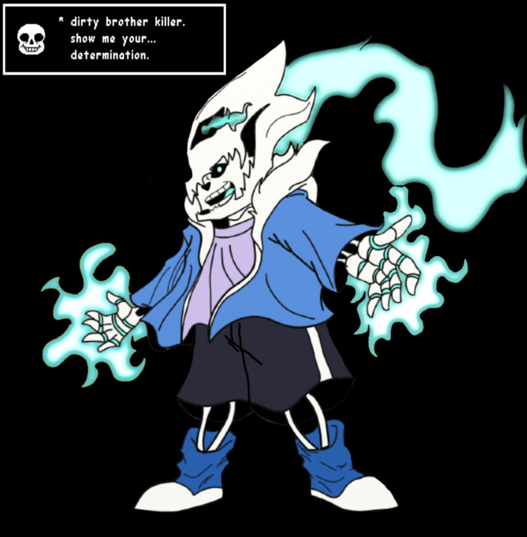 Gaster Blaster Master Sans (Collab) by GodAmongMan on DeviantArt