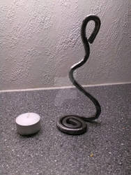 Forged Candle-holder.