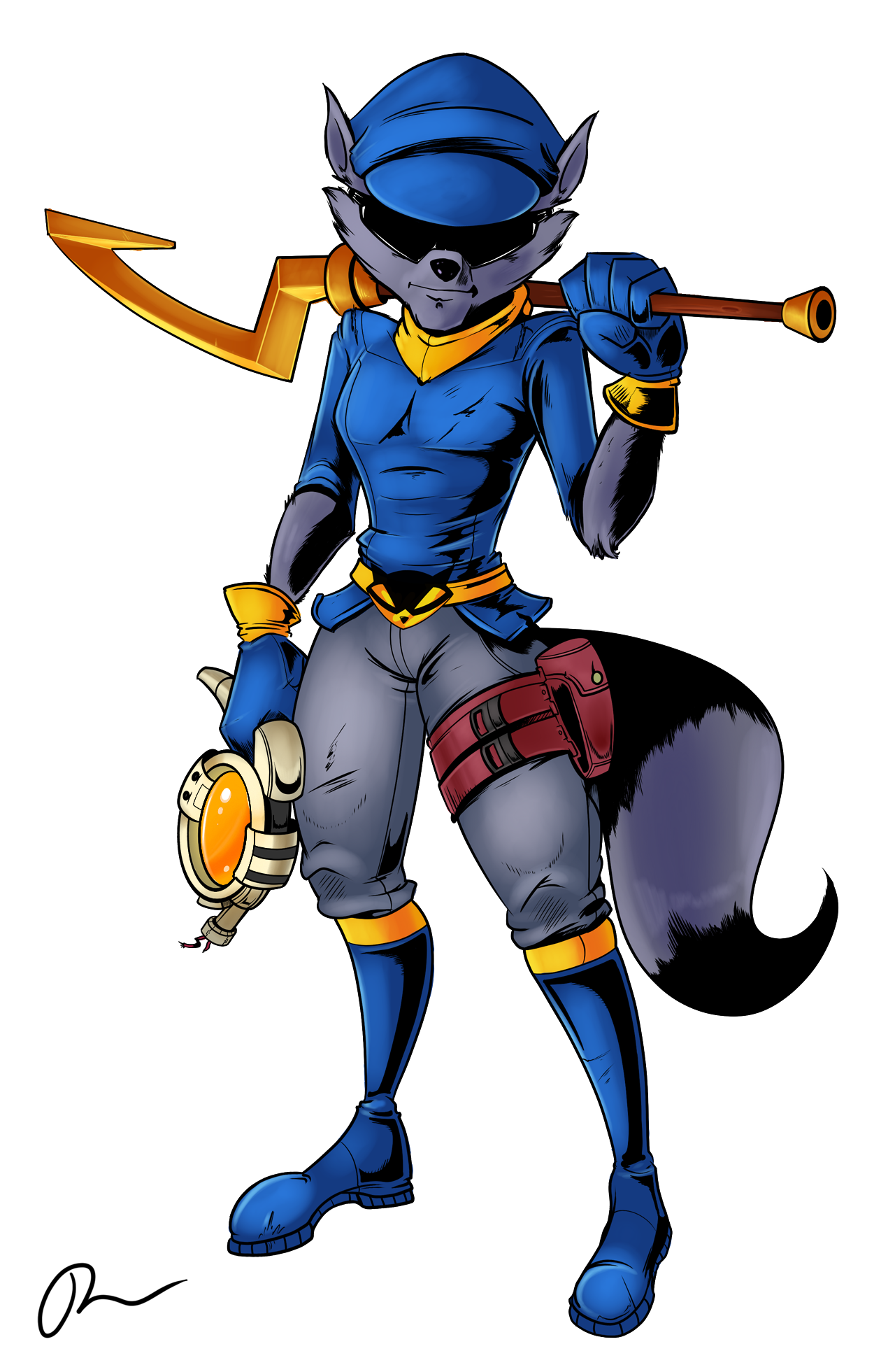 Sly Cooper 5 - A Thief's Legacy: Sly Cooper by GreenGuy-DA on