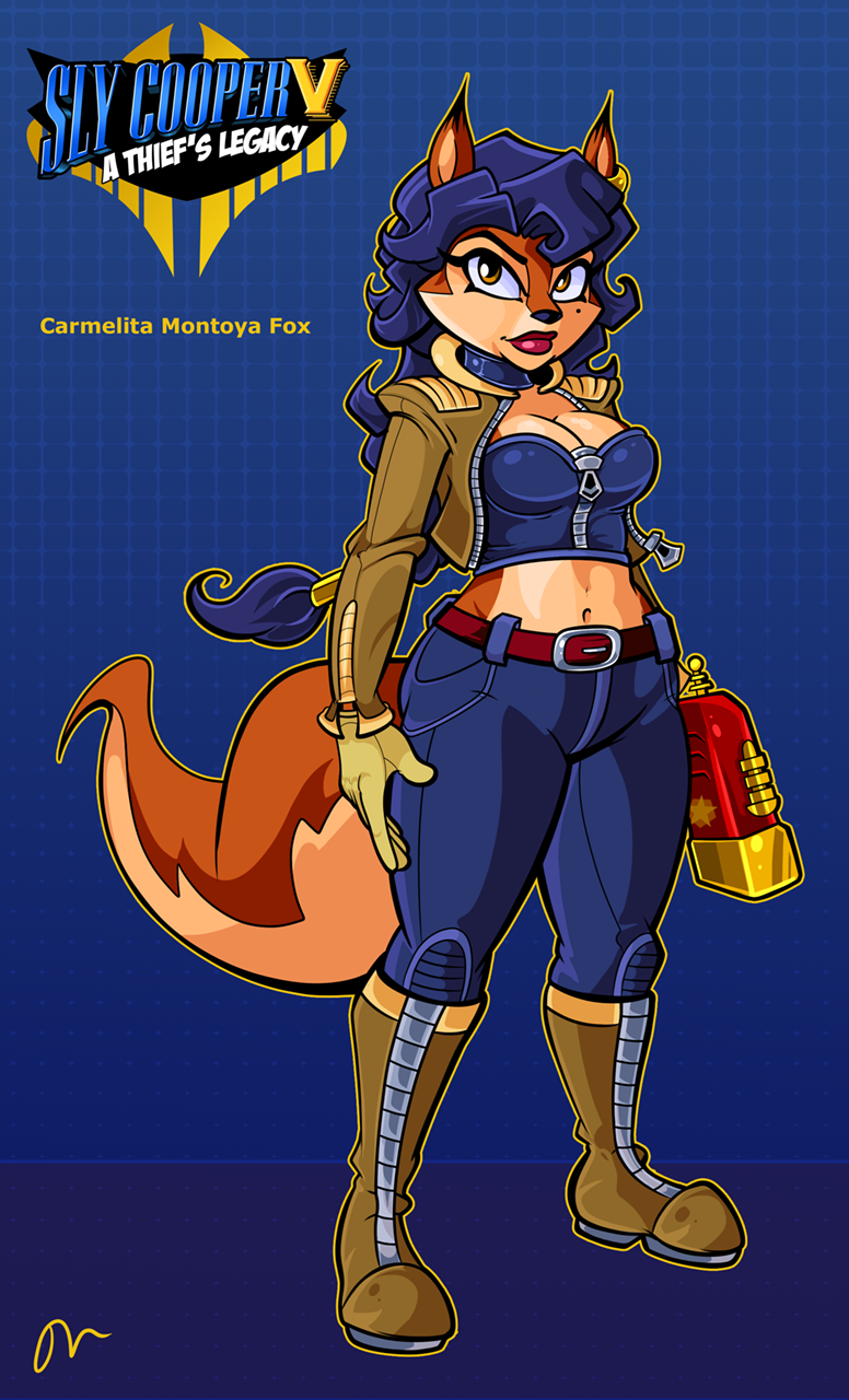 Sly Cooper 5 - A Thief's Legacy: Carmelita Fox by GreenGuy-DA on