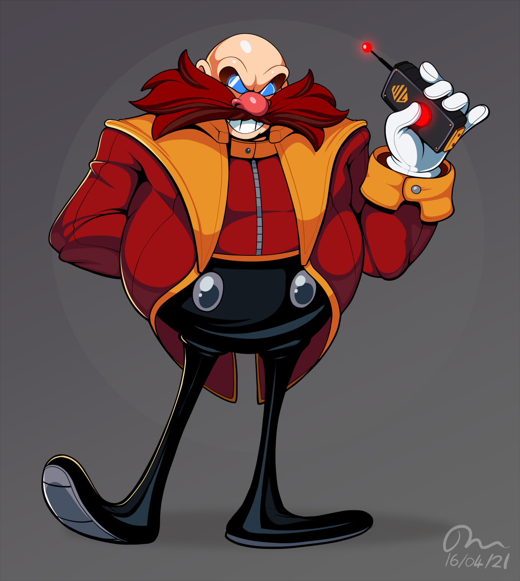 Eggman/Robotnik redesign by Nerfuffle on DeviantArt