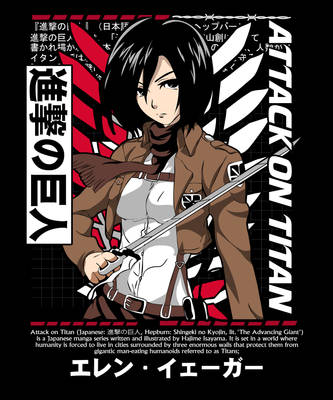 AOT Attack On Titan tshirt design