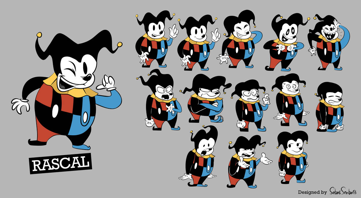 White Rascal Character (Commission) Meet Rascal! by SebasSeabass on DeviantArt