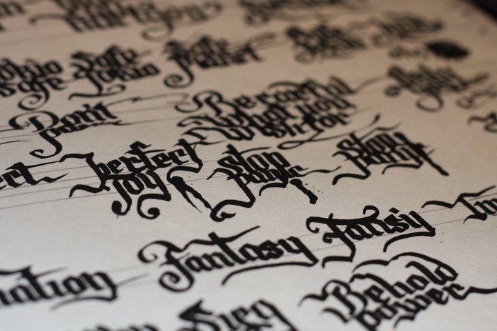 Calligraphy