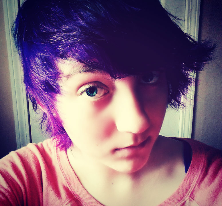 Dark Purple Hair By Life Is Endless On Deviantart