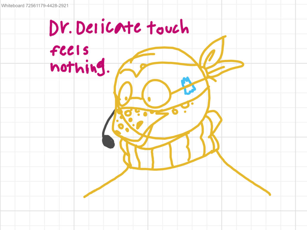 Delicate Touch Dr. Delicate touch doodle by PYTHONdrawsstuff on DeviantArt
