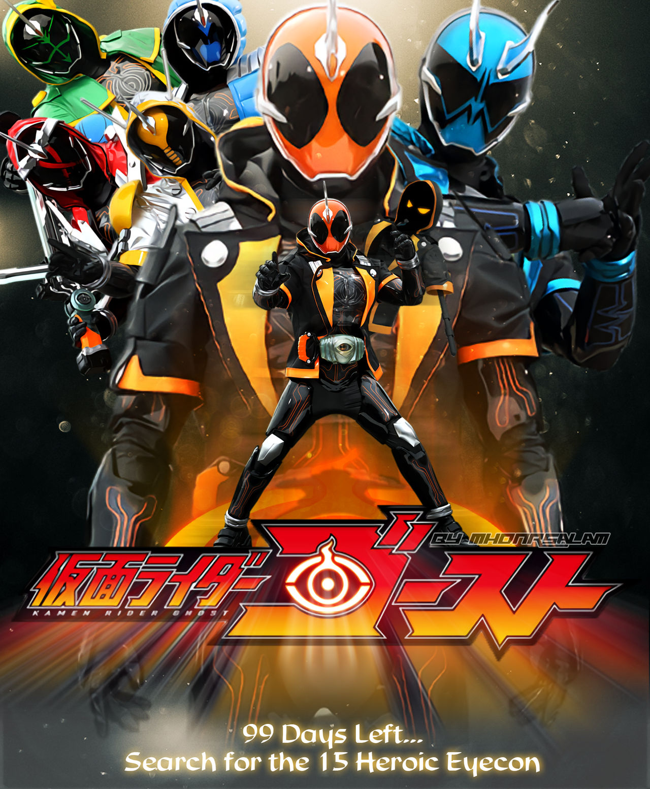 Kamen Rider Ghost Fanmade Poster by mhdnr29 on DeviantArt