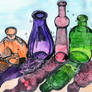 Colored Bottles