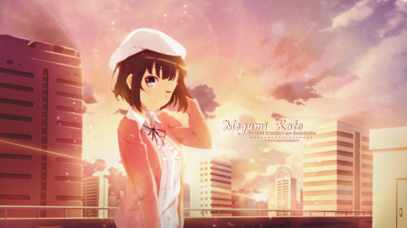 Wallpaper Megumi Kato By Andyyaboku On Deviantart