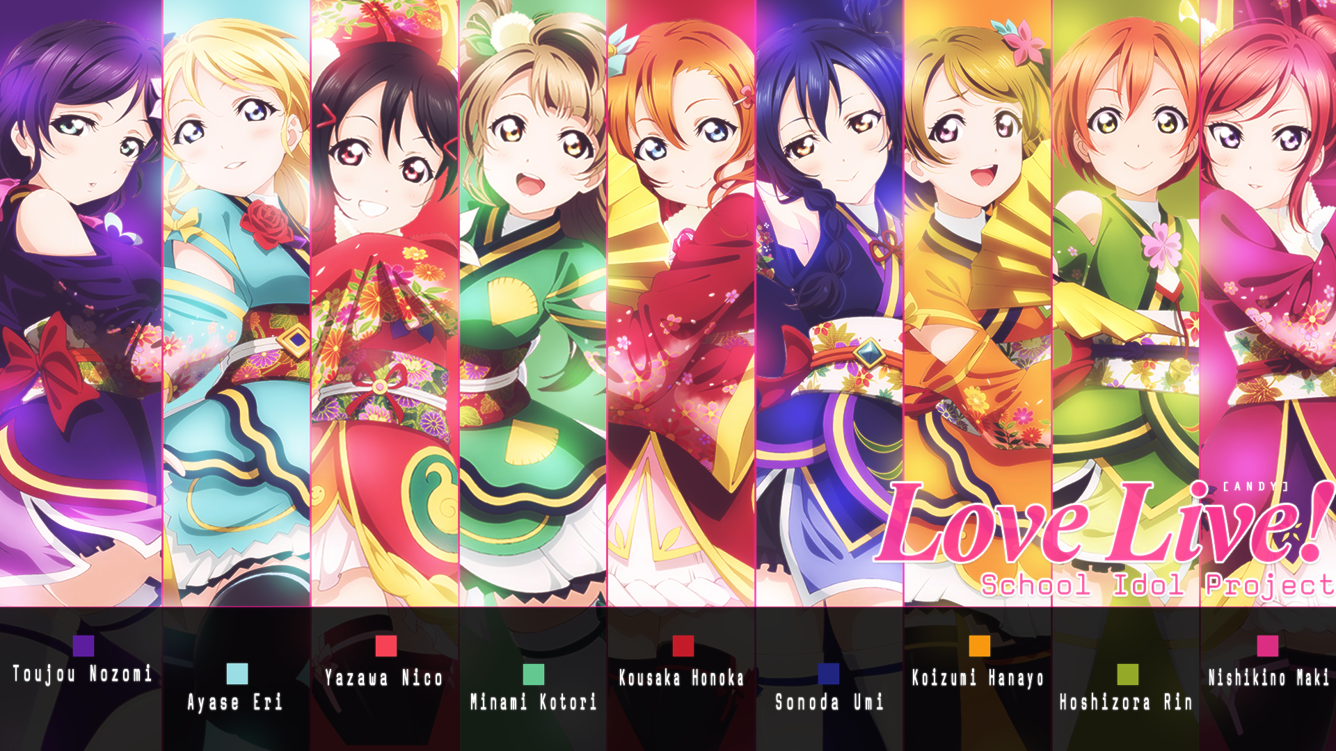 Love Live Wallpaper by AndyYaboku on DeviantArt Love Live Wallpaper by AndyYaboku on DeviantArt