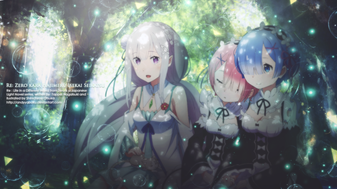 Wallpaper Re Zero By Andyyaboku On Deviantart Wallpaper Re Zero By Andyyaboku On Deviantart
