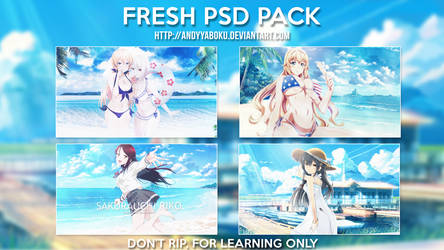 Fresh PSD Pack