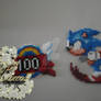 Sprites Sonic - Hama Beads Mini