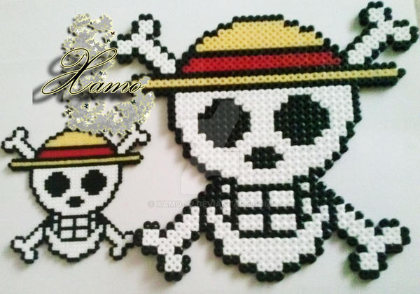 Calavera One Piece Hama Beads By Xamo 92 On Deviantart Calavera One Piece Hama Beads By Xamo 92 On Deviantart