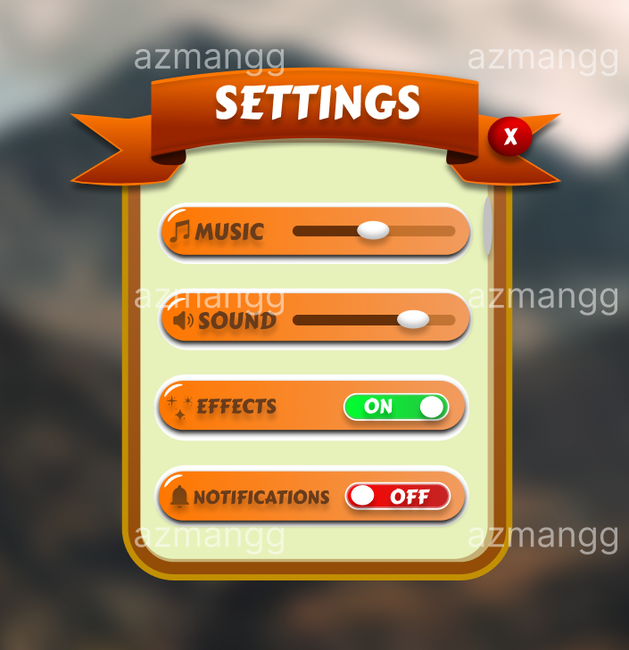 Setting UI